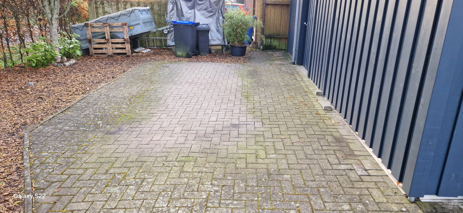 Hausmeisterservice NordWest - Hochdruckreinigung  & Steinreinigung - vor der Reinigung