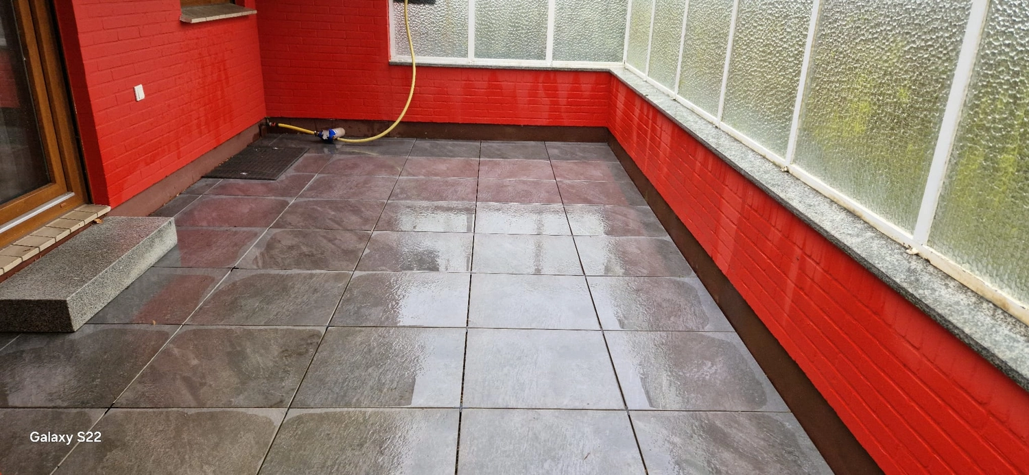 Hausmeisterservice NordWest - Hochdruckreinigung  & Steinreinigung - nach der Reinigung