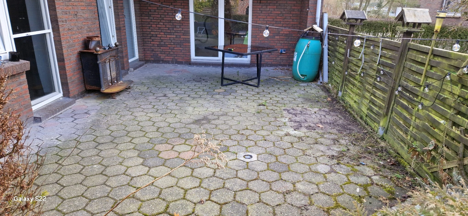 Hausmeisterservice NordWest - Hochdruckreinigung  & Steinreinigung - vor der Reinigung