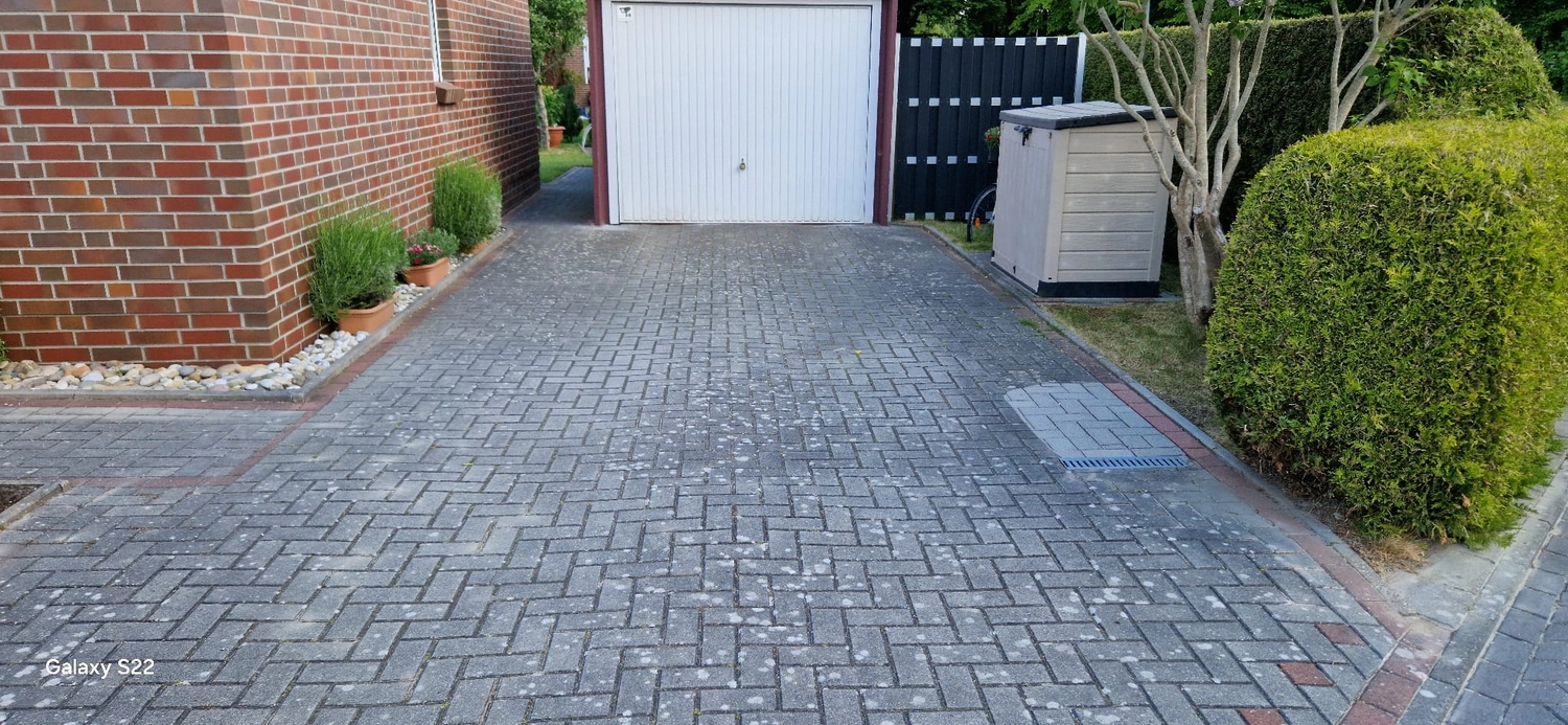 Hausmeisterservice NordWest - Hochdruckreinigung  & Steinreinigung - vor der Reinigung