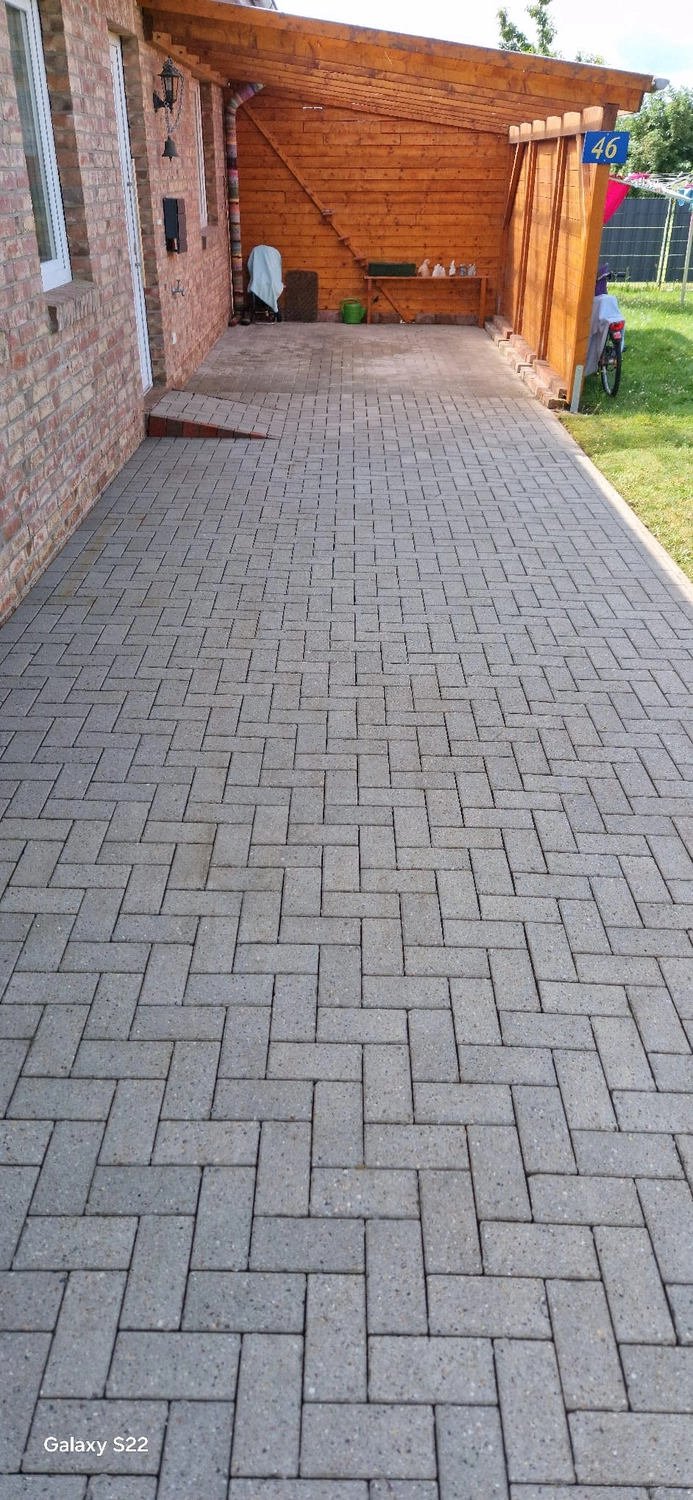 Hausmeisterservice NordWest - Hochdruckreinigung  & Steinreinigung - nach der Reinigung