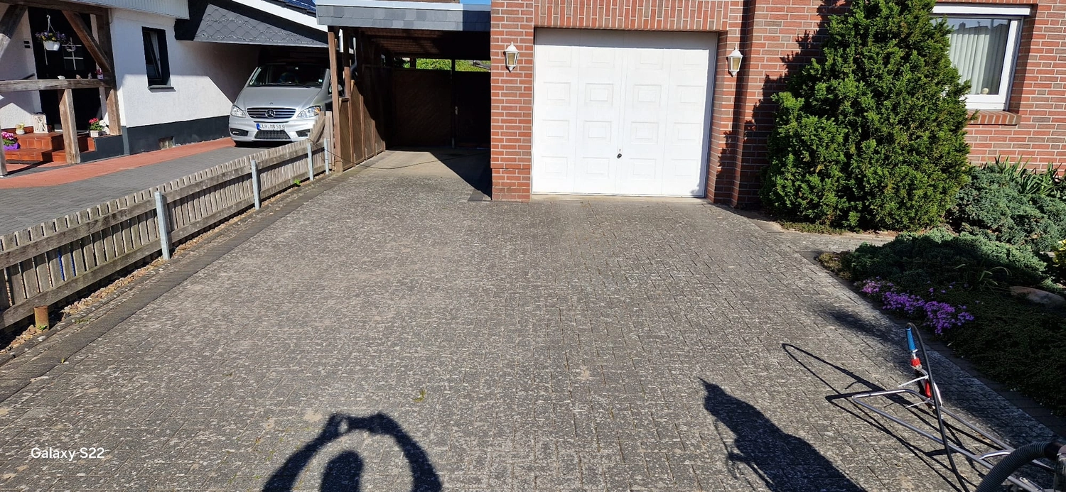 Hausmeisterservice NordWest - Hochdruckreinigung  & Steinreinigung - vor der Reinigung