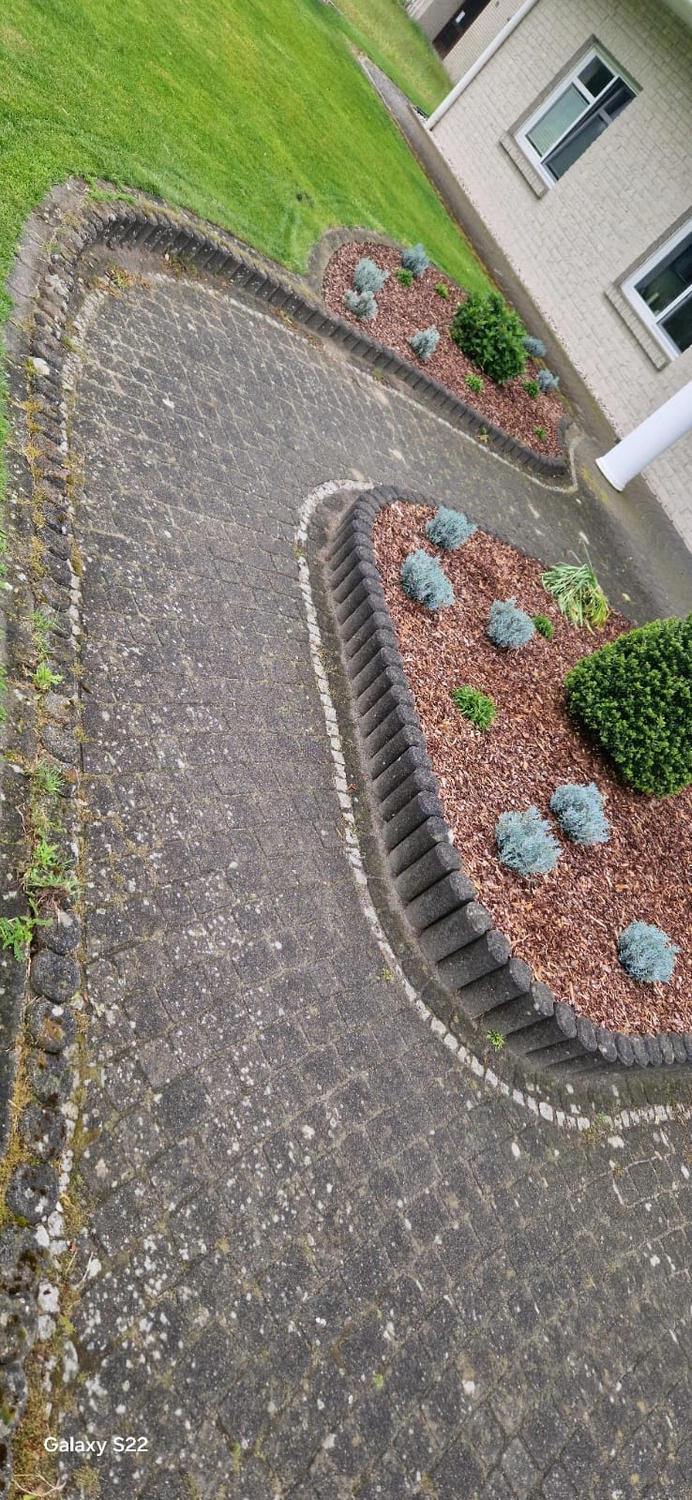 Hausmeisterservice NordWest - Hochdruckreinigung  & Steinreinigung - vor der Reinigung