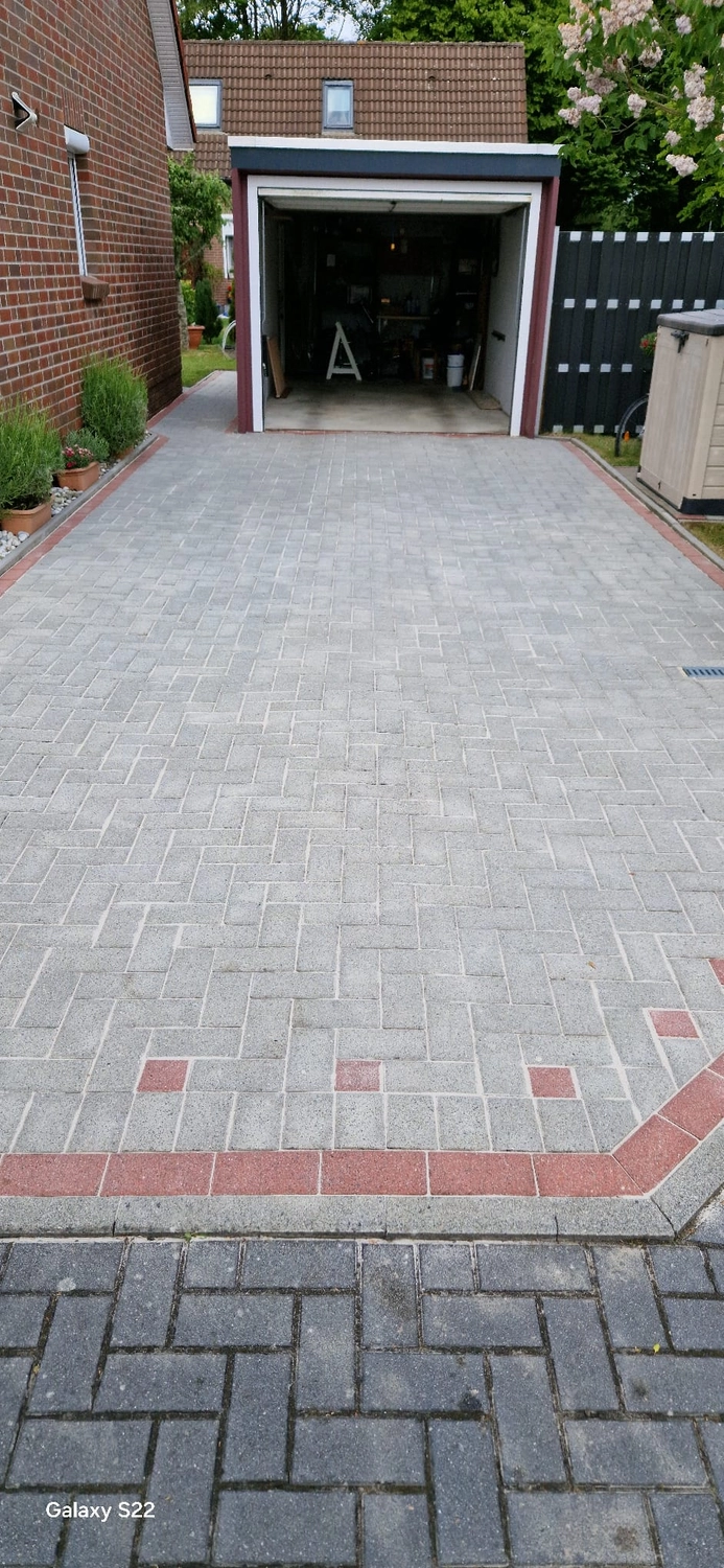 Hausmeisterservice NordWest - Hochdruckreinigung  & Steinreinigung - nach der Reinigung