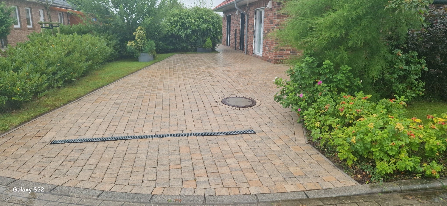 Hausmeisterservice NordWest - Hochdruckreinigung  & Steinreinigung - nach der Reinigung