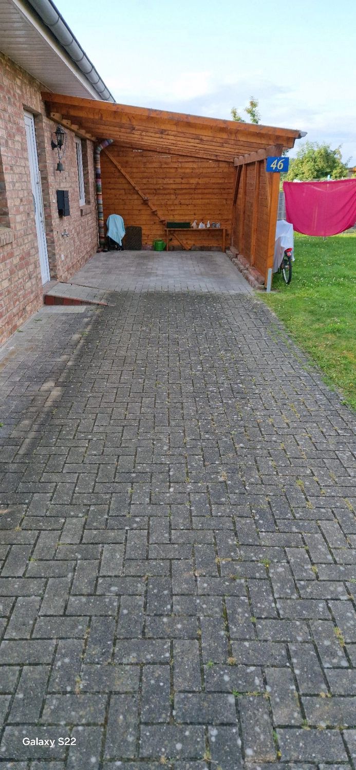 Hausmeisterservice NordWest - Hochdruckreinigung  & Steinreinigung - vor der Reinigung