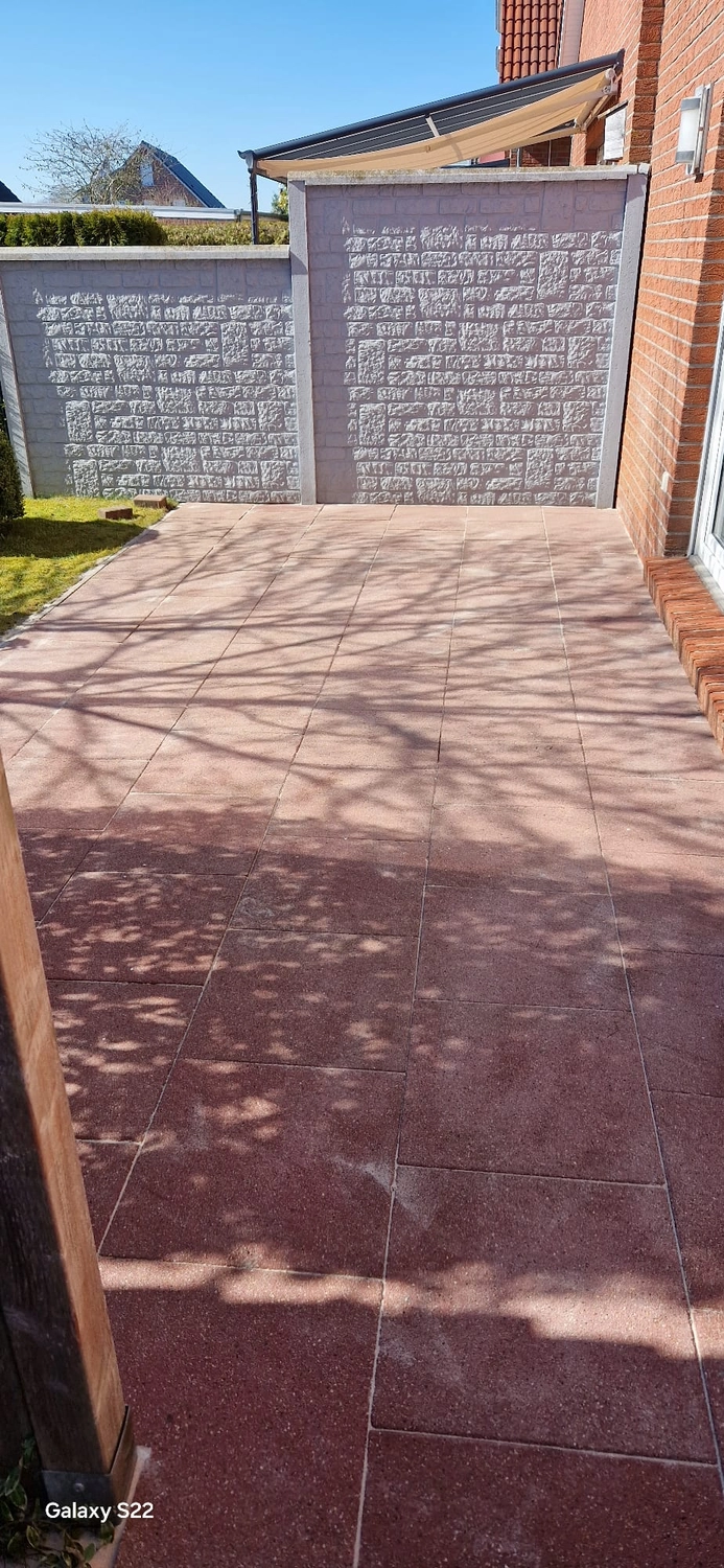 Hausmeisterservice NordWest - Hochdruckreinigung  & Steinreinigung - nach der Reinigung