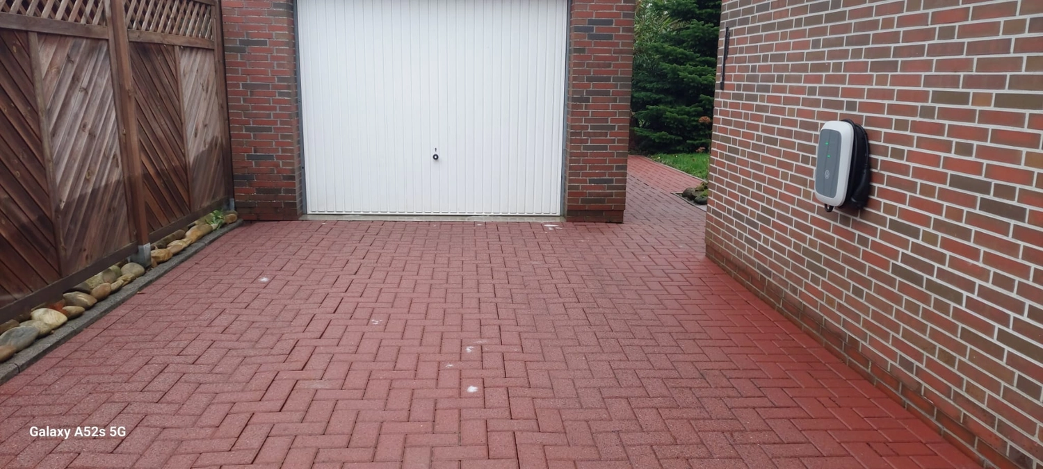 Hausmeisterservice NordWest - Hochdruckreinigung  & Steinreinigung - nach der Reinigung