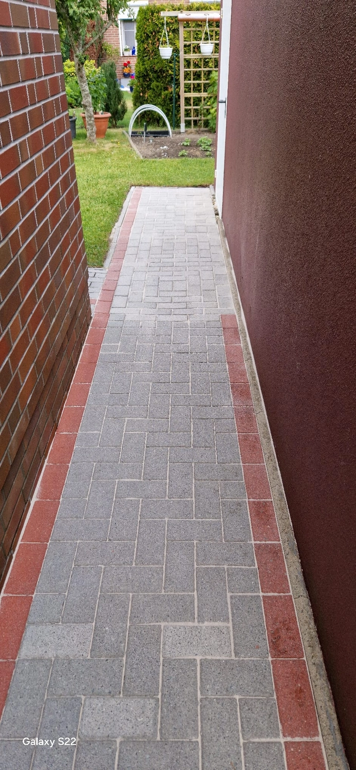 Hausmeisterservice NordWest - Hochdruckreinigung  & Steinreinigung - nach der Reinigung