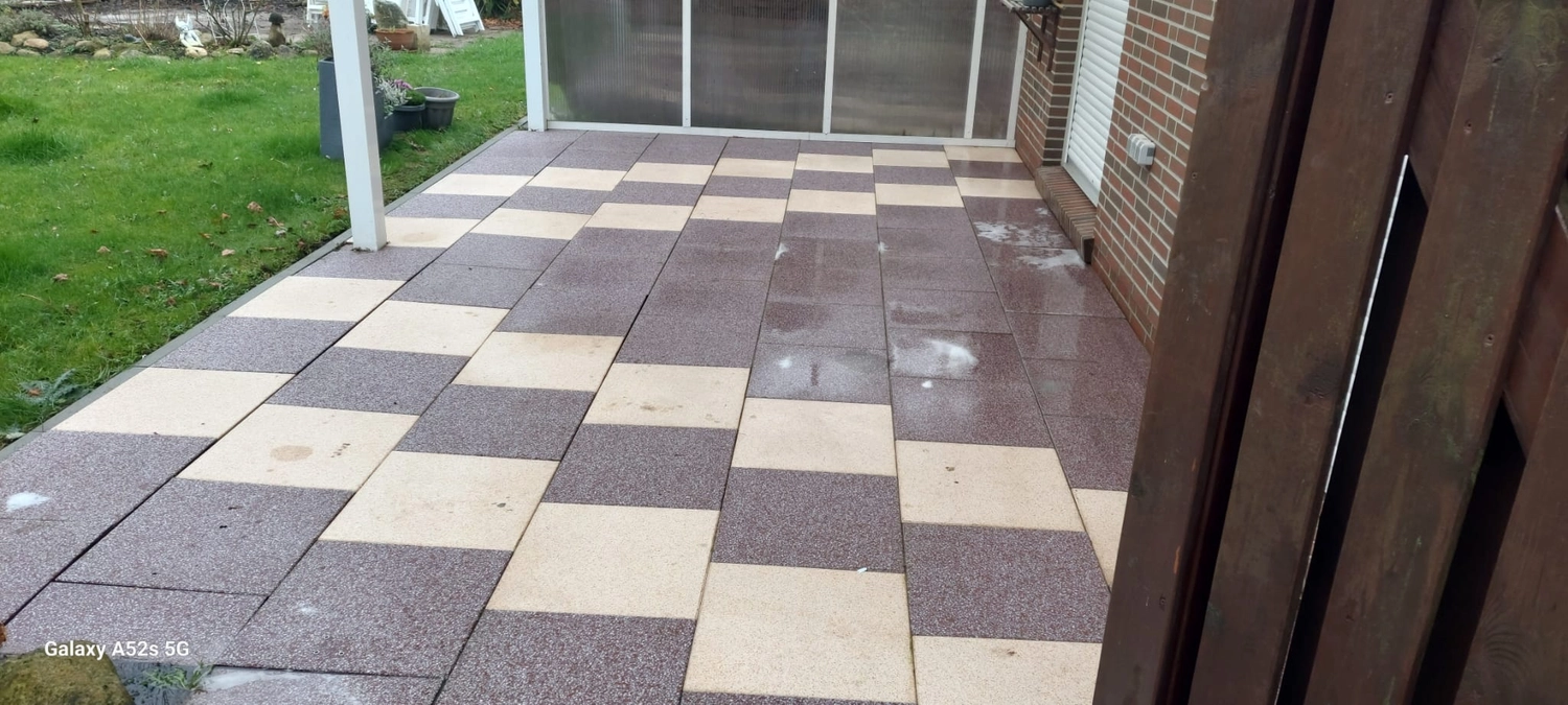 Hausmeisterservice NordWest - Hochdruckreinigung  & Steinreinigung - nach der Reinigung