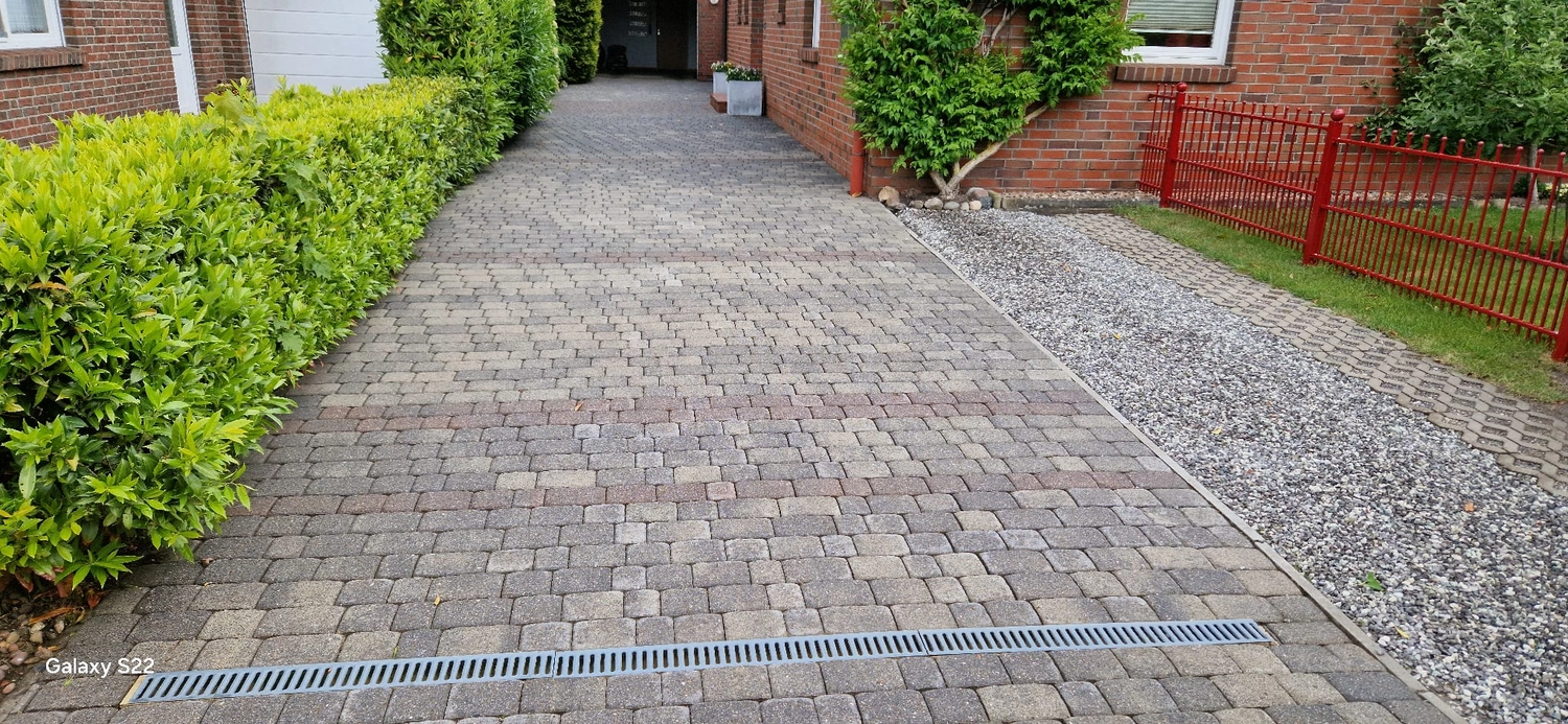 Hausmeisterservice NordWest - Hochdruckreinigung  & Steinreinigung - nach der Reinigung