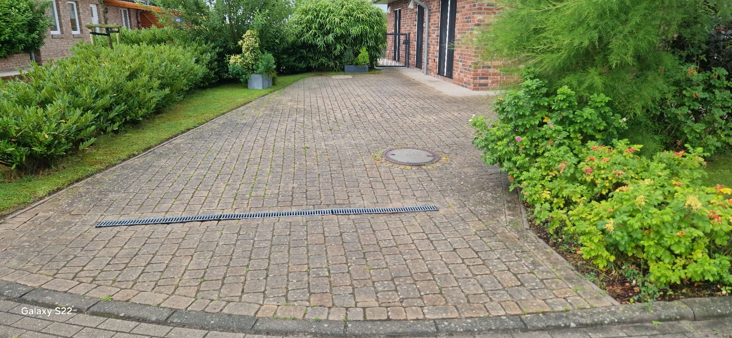 Hausmeisterservice NordWest - Hochdruckreinigung  & Steinreinigung - vor der Reinigung