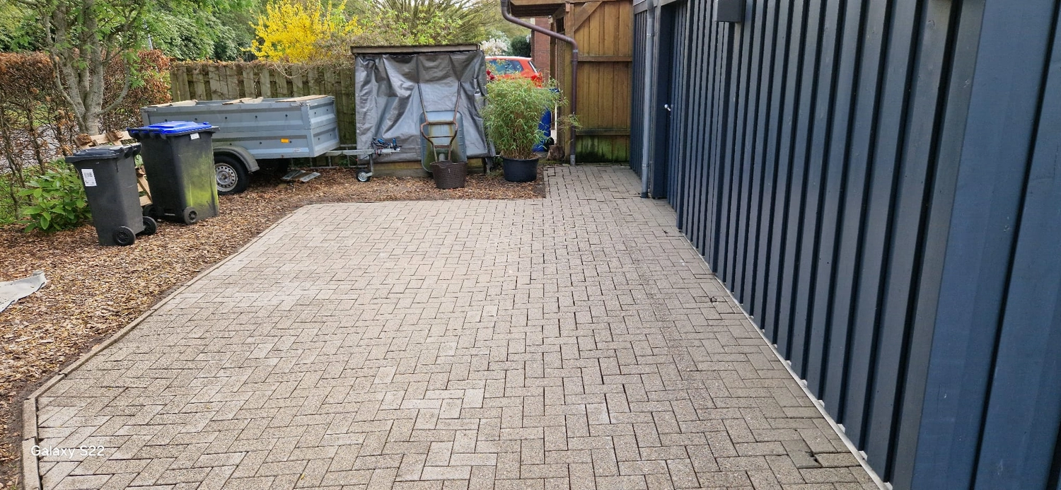 Hausmeisterservice NordWest - Hochdruckreinigung  & Steinreinigung - nach der Reinigung