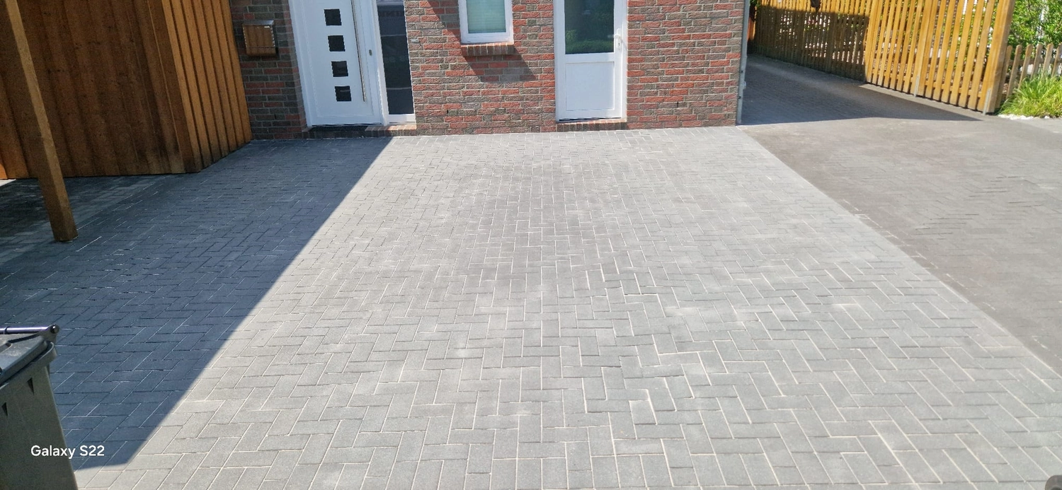 Hausmeisterservice NordWest - Hochdruckreinigung  & Steinreinigung - nach der Reinigung