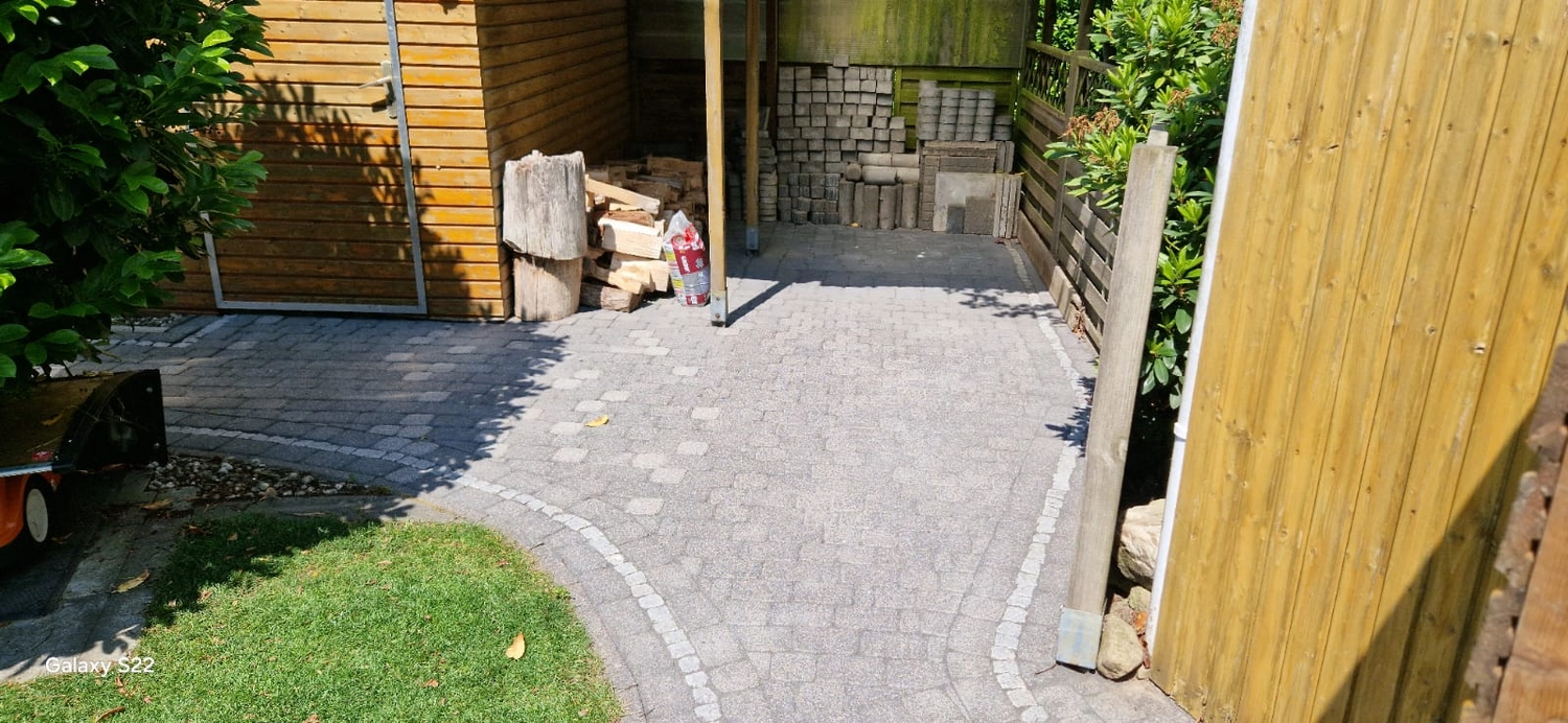 Hausmeisterservice NordWest - Hochdruckreinigung  & Steinreinigung - nach der Reinigung