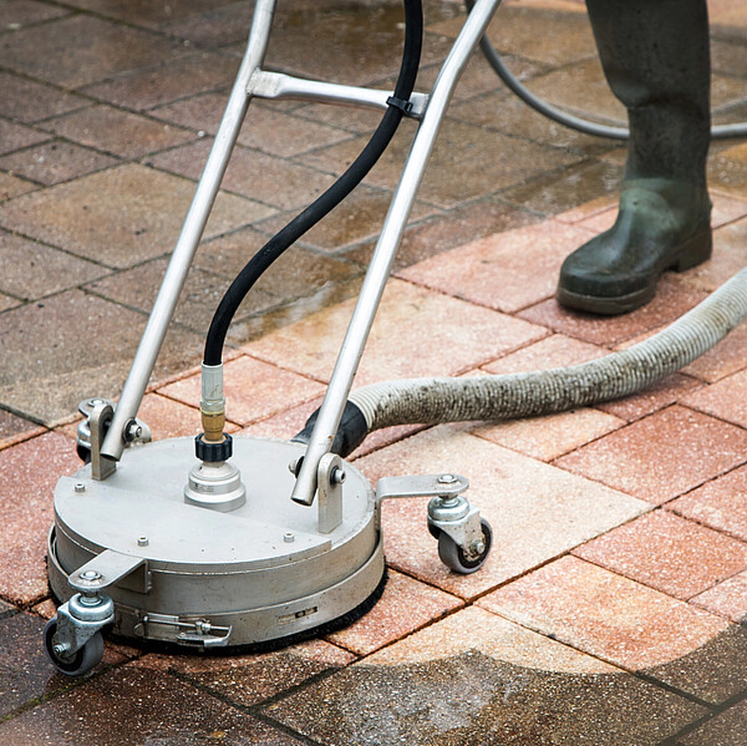 Hausmeisterservice NordWest - Hochdruckreinigung & Steinreinigung - Steinreinigungsmaschine