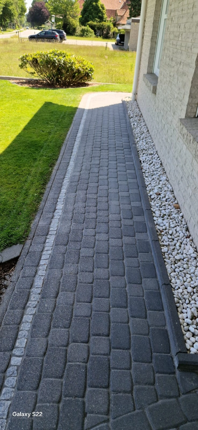 Hausmeisterservice NordWest - Hochdruckreinigung  & Steinreinigung - nach der Reinigung