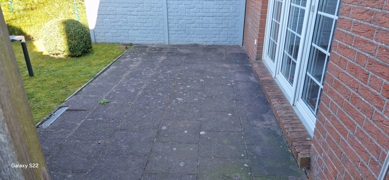 Hausmeisterservice NordWest - Hochdruckreinigung  & Steinreinigung - vor der Reinigung