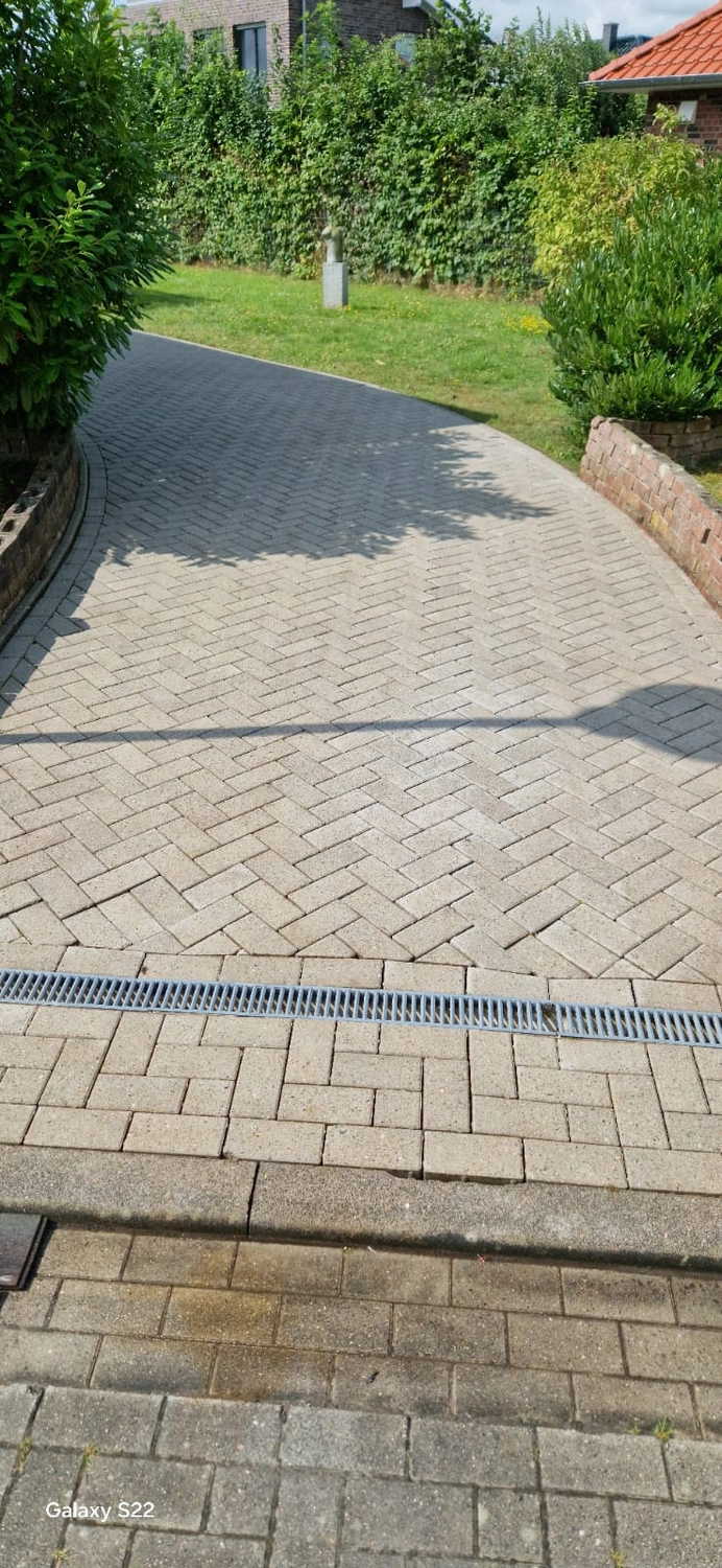 Hausmeisterservice NordWest - Hochdruckreinigung  & Steinreinigung - nach der Reinigung