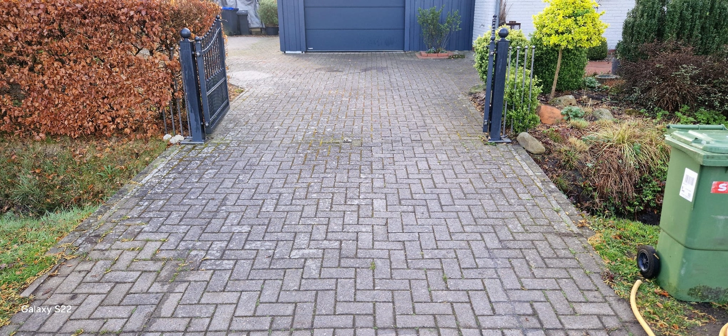 Hausmeisterservice NordWest - Hochdruckreinigung  & Steinreinigung - vor der Reinigung